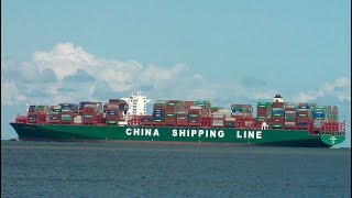 JadeWeserPort WILHELMSHAVEN - CSCL Arctic Ocean 06.08.2017 13:30