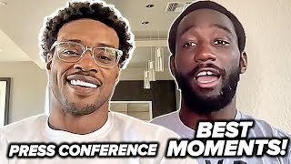 THE BEST MOMENTS from the Errol Spence vs Terence Crawford press conference!