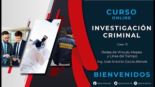 INVESTIGACIÓN CRIMINAL - Redes de Vínculo, Mapeo y Linea del Tiempo - Clase 15