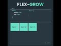 Learn Flexbox flex-grow in 19 seconds