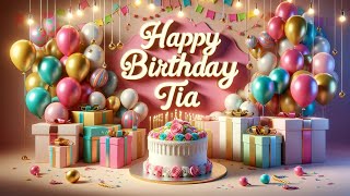 TIA Happy Birthday To You||Happy Birthday Song TIA🎂👩