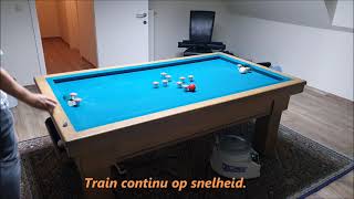 Billiard learning video = SPEED