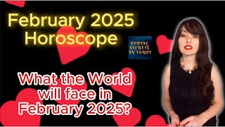 World in February 2025: FULL Horoscope incl. Transformative Astrology | #horoscope2025 #horoscope