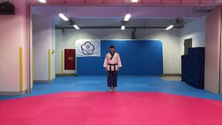 Online 2021 WT Poomsae Open Challenge 線上2021 世界跆拳道品勢公開挑戰系列賽 KUO YEN YU 郭彥妤 展演：太白型。