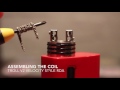 dual twisted clapton helix coil build troll v2 rda