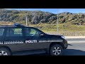 nuuk police responding on a sunny day