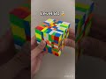 Rubik’s Cubes in Levels 😉 #rubikscube #share #cubing #shorts