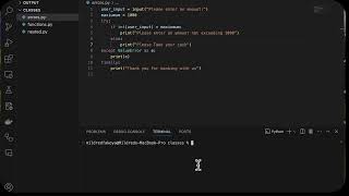 Week 6 : Lesson 3 - Raising Exceptions and Handling Errors in Python