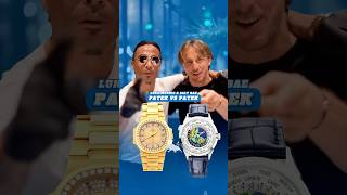 Patek x Patek 🔥 Modric \u0026 Salt Bae com relógios insanos 🤩 Nautilus ou World Time? 🤔 #shorts #watch