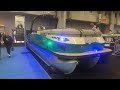 princecraft vogue 27xt luxury pantoon montreal international boat show 2024