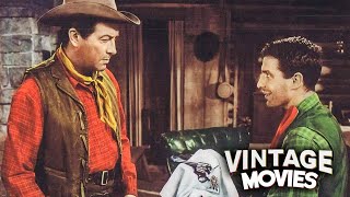 Three Daring Sons of Trouble | Hit the Saddle | Western Action Movie | Vintage Movies