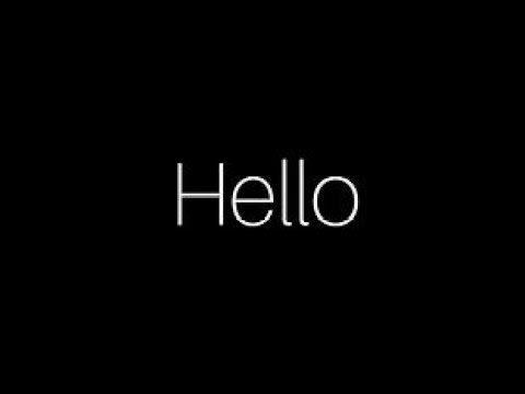 Introduction Video Youtube