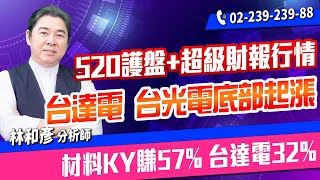 理周TV-20240418盤後-林和彥 時間密碼／材料KY 台達電 三陽 中50正2 長榮航買底部賺大錢