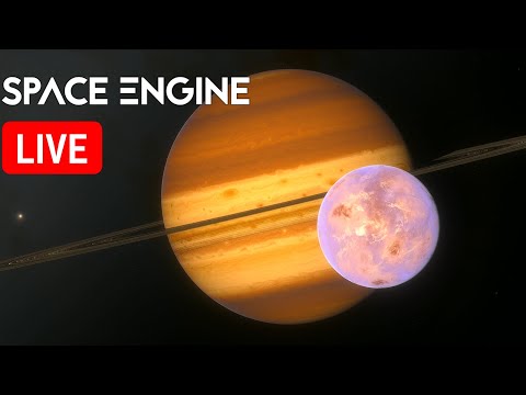 Путешествие по Вселенной (часть 17) Space Engine Стрим
