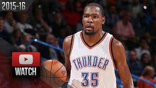 Kevin Durant Full Highlights vs Nets (2015.11.25) - 30 Pts, 6 Reb