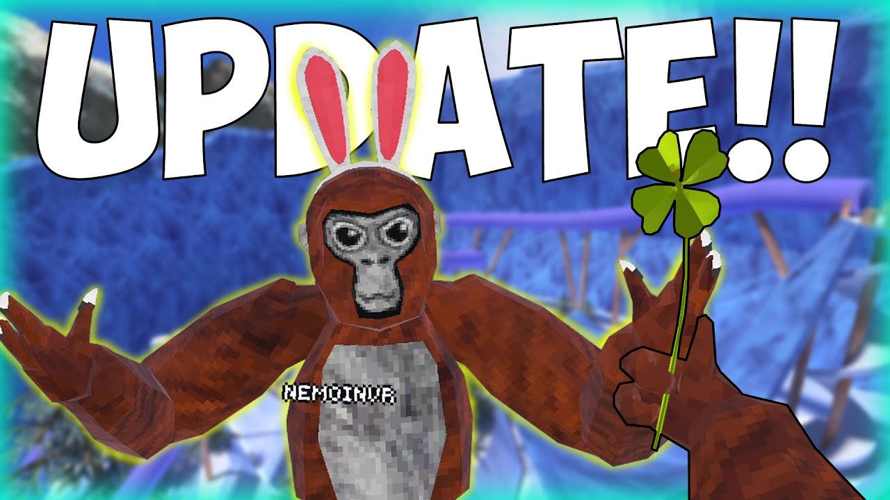 New Gorilla Tag Spring Update Youtube