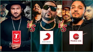 T-SERIES vs SONY MUSIC INDIA vs ZEE MUSIC COMPANY | Who got Best Rap Track ?