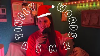 ASMR Palabras Detonantes de Navidad en Español e Inglés  ♡