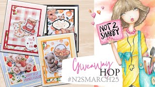 #Not2Shabby Giveaway | 4 Cards with Yummy Summer Fruits!