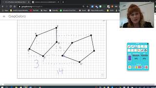 #813 math 8.1.3 Practice Part 2  Illustrative Math, with Open Up Resources and Geogebra.