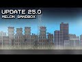 Update 25.0 | Endless city and electricity | Melon Sandbox