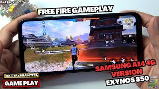 Samsung Galaxy A14 4G Version test game Free Fire Mobile | Exynos 850