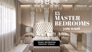 15 luxury master bedroom interior designs \u0026 latest decorating ideas