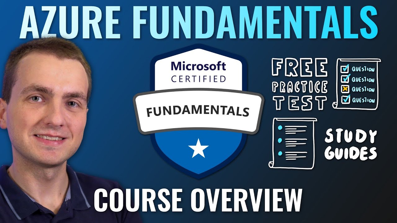 AZ-900 | Microsoft Azure Fundamentals Full Course, Free Practice Tests ...