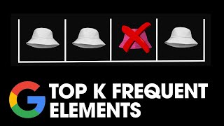 Top K Frequent Elements - 347. LeetCode - Java
