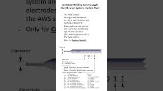 Rant on the AWS Classification System –Carbon Steel #Welding #AWS #carbonsteel #stickwelding