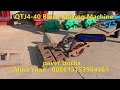 qtj4 40 concrete cement paving brick making machine for paver bricks making