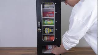 「俺の自販機」ボタンを押してドリンクを取り出すまで