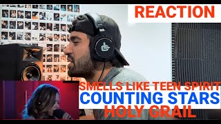 Musician Reacts To: "Counting Stars - Holy Grail - Smells Like Teen Spirt" by Little Mix Cover