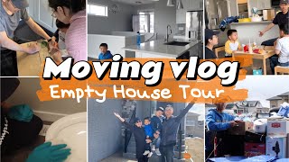 Moving Vlog | 开箱我在加拿大🇨🇦的新家｜Empty House Tours | 打扫卫生+打包+整理全记录