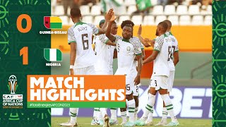 HIGHLIGHTS | Guinea-Bissau 🆚 Nigeria #TotalEnergiesAFCON2023 - MD3 Group A