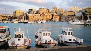 Huawei P20 Pro \u0026 Adeyto @ Heraklion Port Sunset View CRETE GREECE