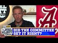 Alabama ranked over Miami, Ole Miss & South Carolina in CFP rankings | Joel Klatt Show