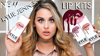 NEW KYLIE JENNER LIP KITS FIRST IMPRESSION l SWATCHES