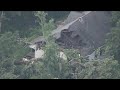 Severe storms hit Rhode Island, leaves hole in roof of home