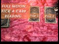 Full moon🌕Pick a Card reading|Divinely Guided|Inner Self Tarot card reading 🔮🧿|21stJuly 2024