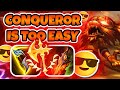 CONQUEROR GNAR IS SIMPLY JUST TOO EASY!!! Season 14 Gnar Ranked Gameplay (League of Legends)