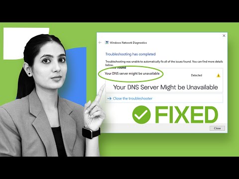 How to Fix DNS Server might be Unavailable on Windows | DNS Server Unavailable on Windows