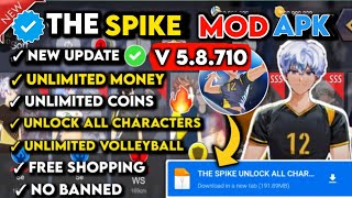 Update!! The Spike Volleyball Story Mod Apk 5.8.710 Latest Version 2024 -Unlimited Money \u0026 UnlockAll