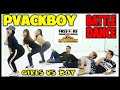 DANCE BATTLE - PVACKBOY - FREEFIRE VS PUBG - ZUMBA JOGET SENAM GOYANG ASIK