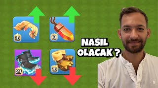 GELECEK NERF VE BUFFLARA TEPKİM ! CLASH OF CLANS