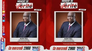 Aliou Sall est l'invité de Issa Tine dans Moment de Vérité de ce Mercredi 11 Septembre 2024