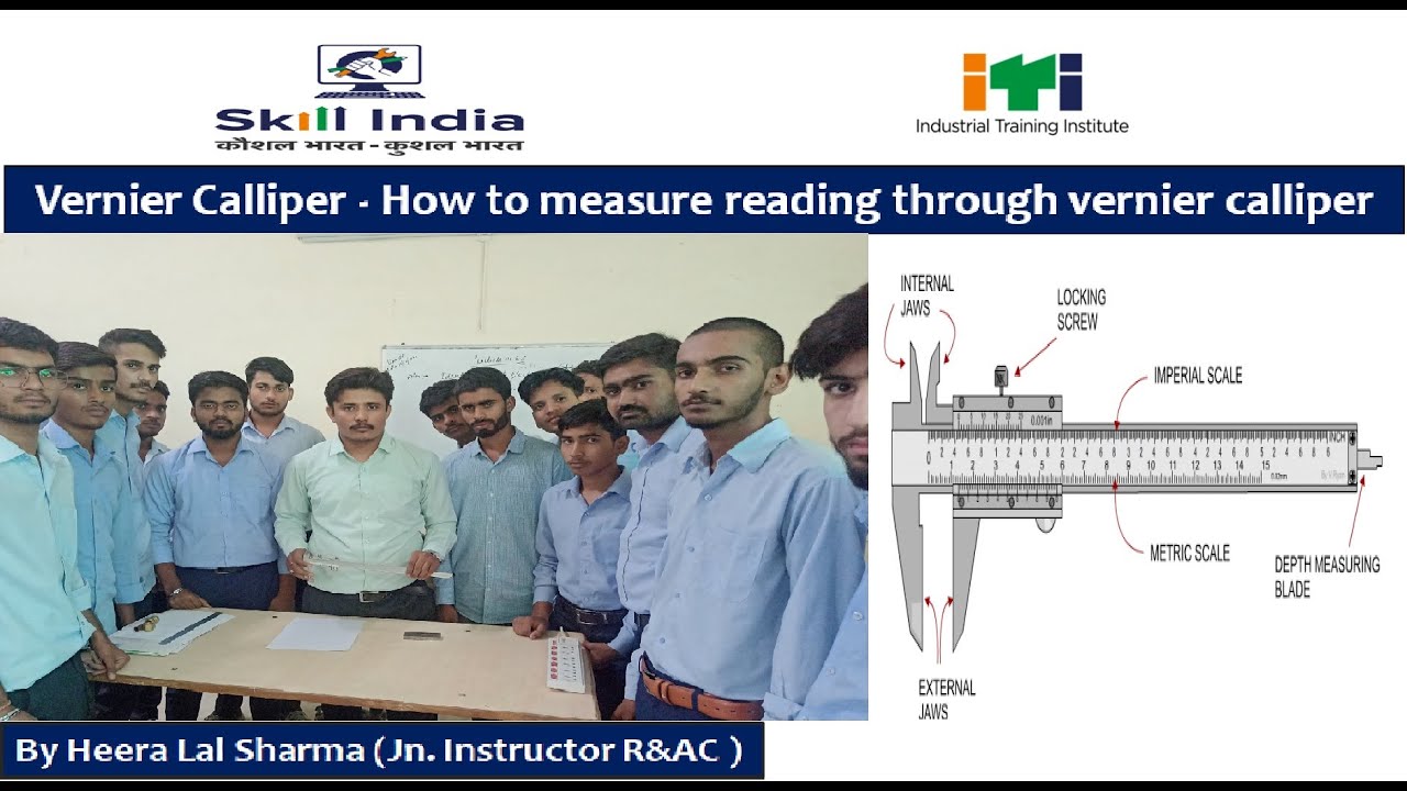 Vernier Calliper : How To Measure Reading Through Vernier Calliper ...