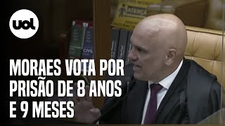 Caso Daniel Silveira: Moraes vota por perda de mandato do deputado e prisão de 8 anos e 9 meses