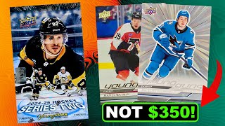 2024-25 Upper Deck Series 2 Hockey Hobby Box Break - Macklin Celebrini