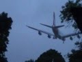 A380 Qantas Landing over the neighbourhood